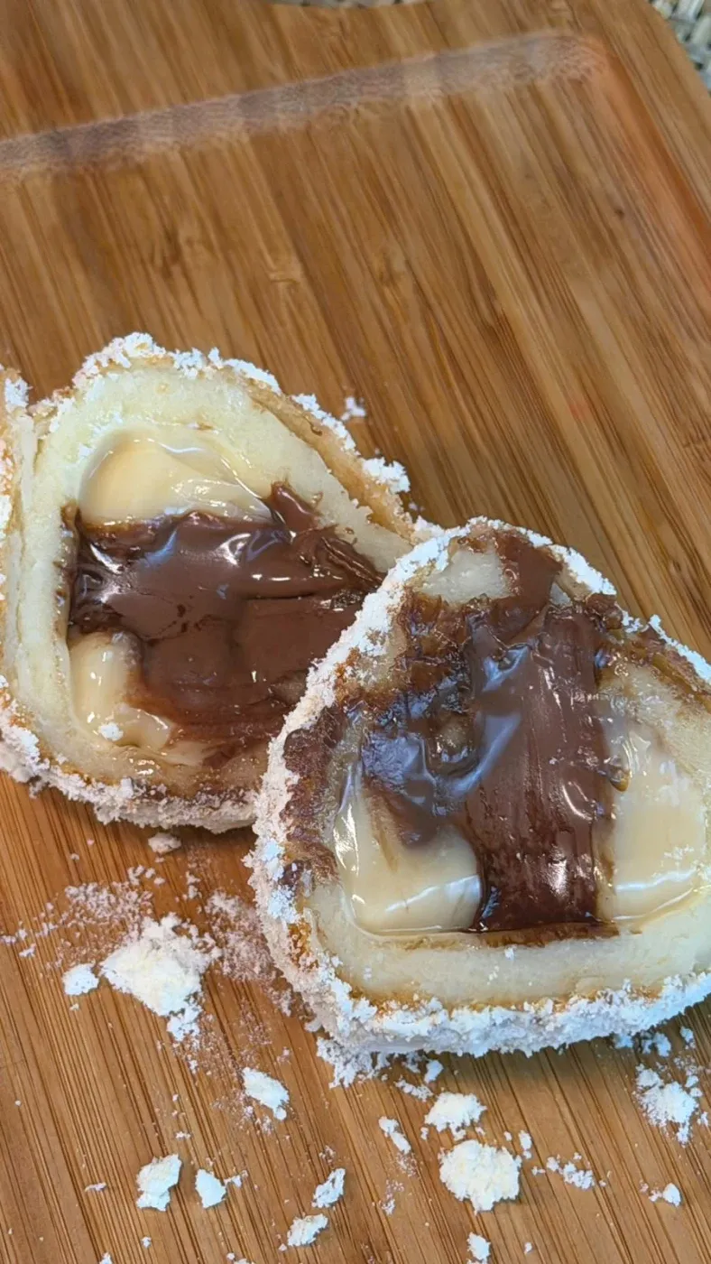 Coxinha Ninho com Nutella 100g