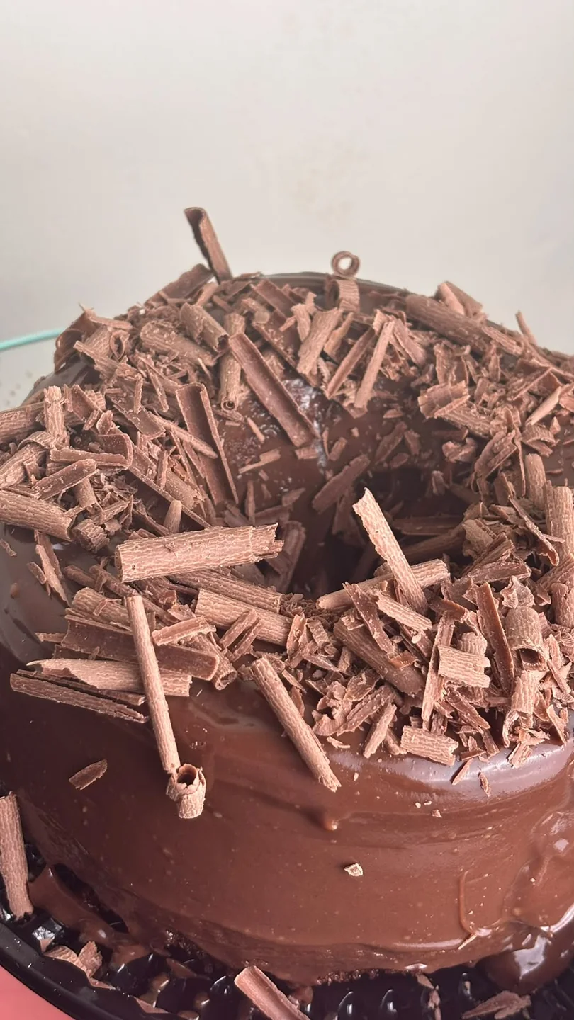 Bolo gourmet de chocolate