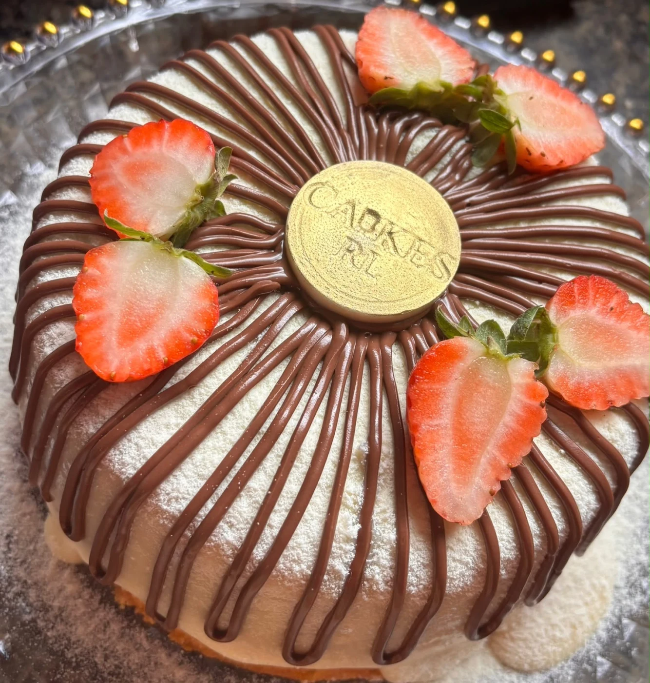 Vulcão ninho com Nutella
